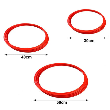 Agility Training Rings - Portable Speed and Strength Development for Soccer