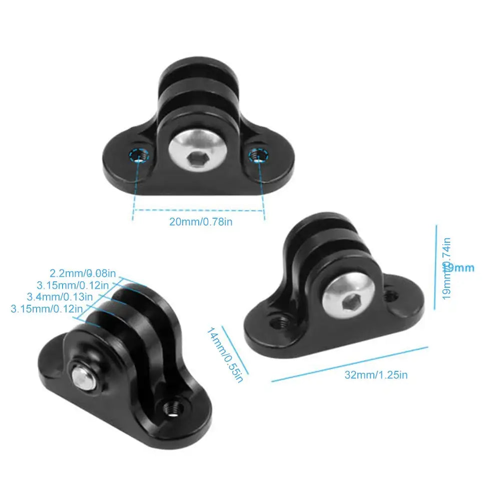 Aluminum Alloy Bike Camera Mount For Garmin Edge Interface