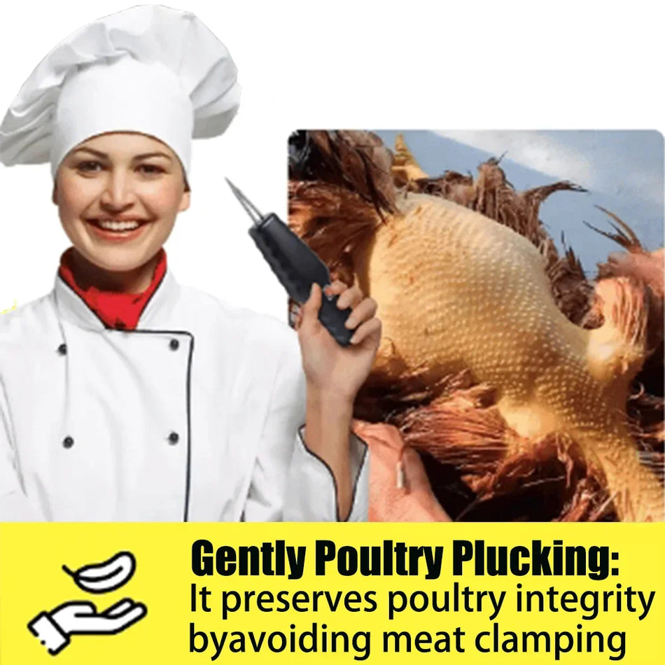 Electric Handheld Poultry Plucking Machine &ndash; Full Automatic
