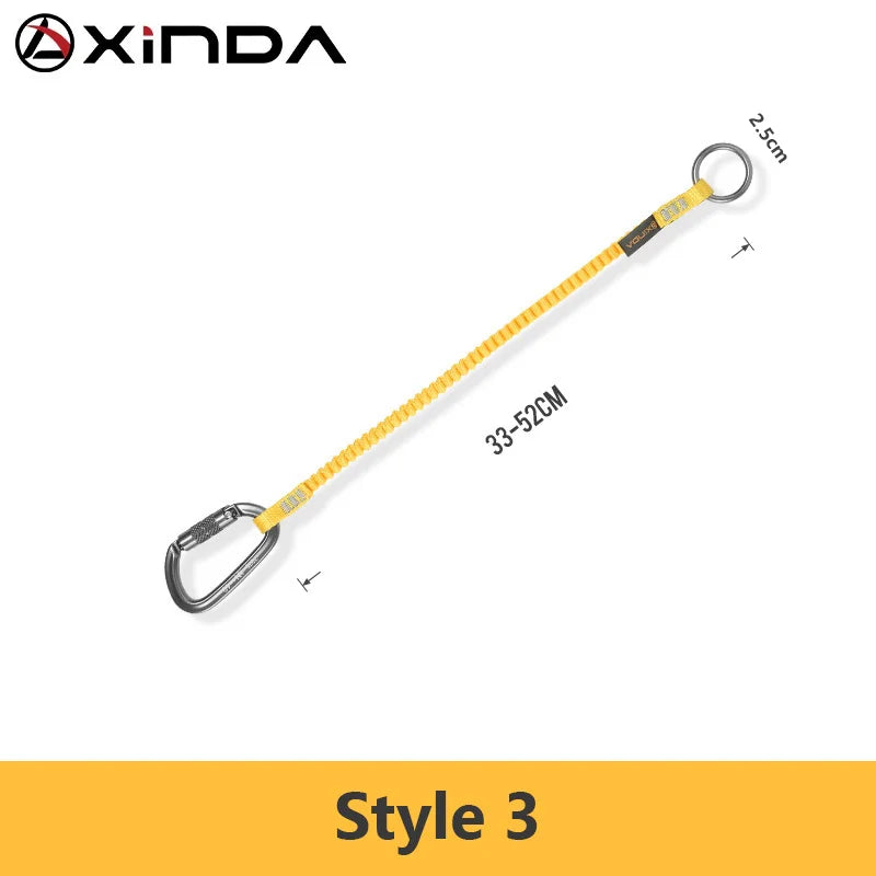 Xinda Safety Bungee Tether Lanyard - Anti Falling Rope Style 3