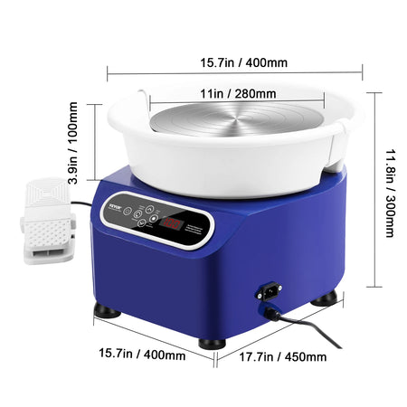 SucceBuy Pottery Wheel 11 Inch &ndash; Direct Drive 450W