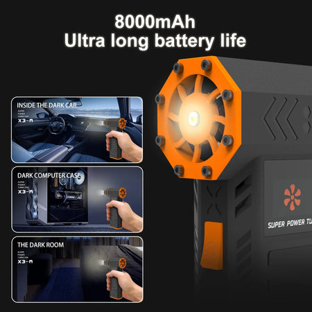 X3-M Air Blower Turbo Jet Fan &ndash; 130000RPM Brushless Motor