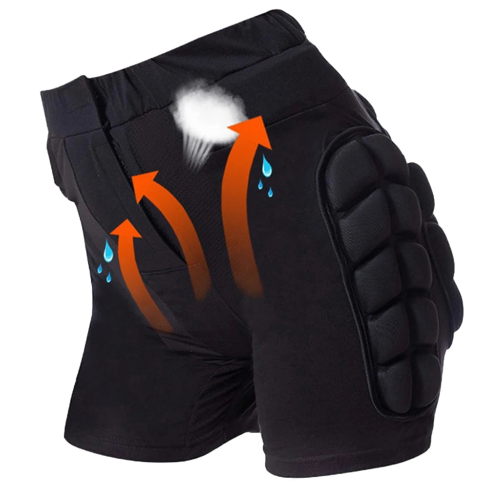 3D Protective Padded Shorts &ndash; Breathable Winter Skiing Gear
