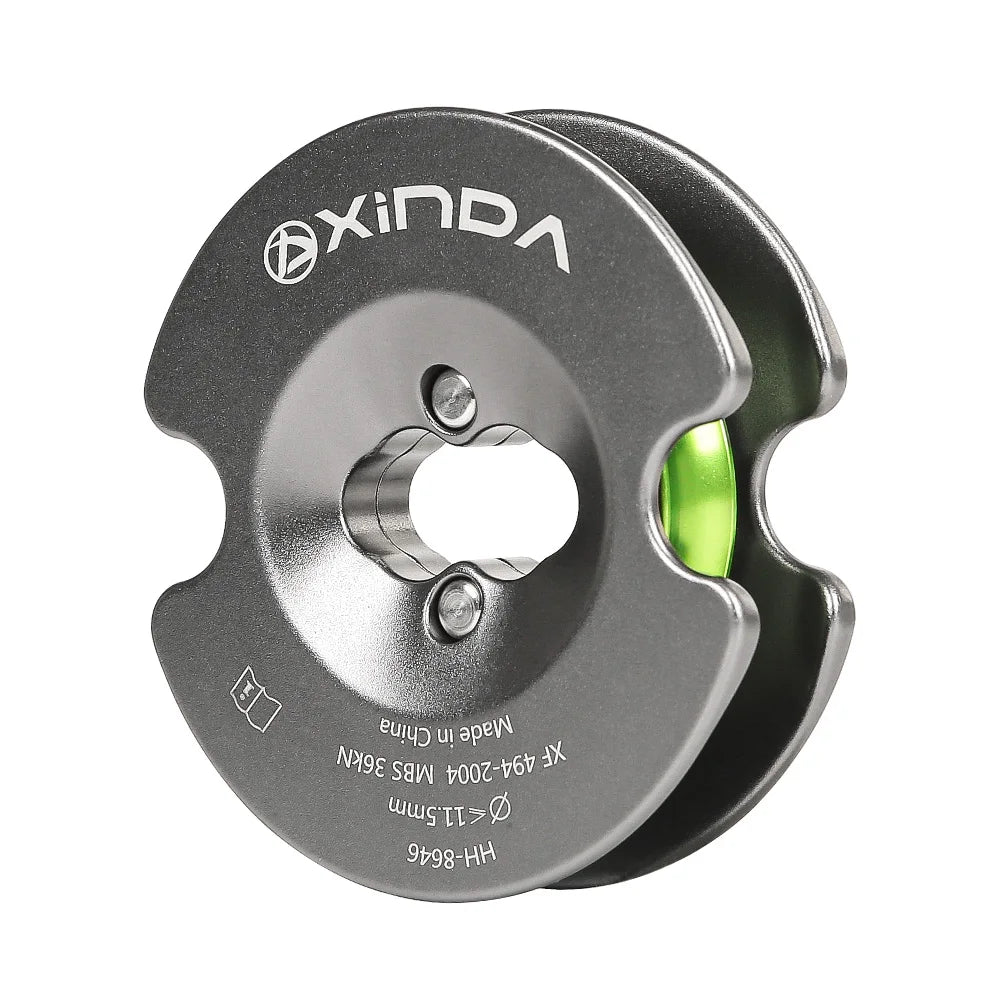 Xinda Rock Climbing Bidirectional Pulley &ndash; Efficient Lifting green