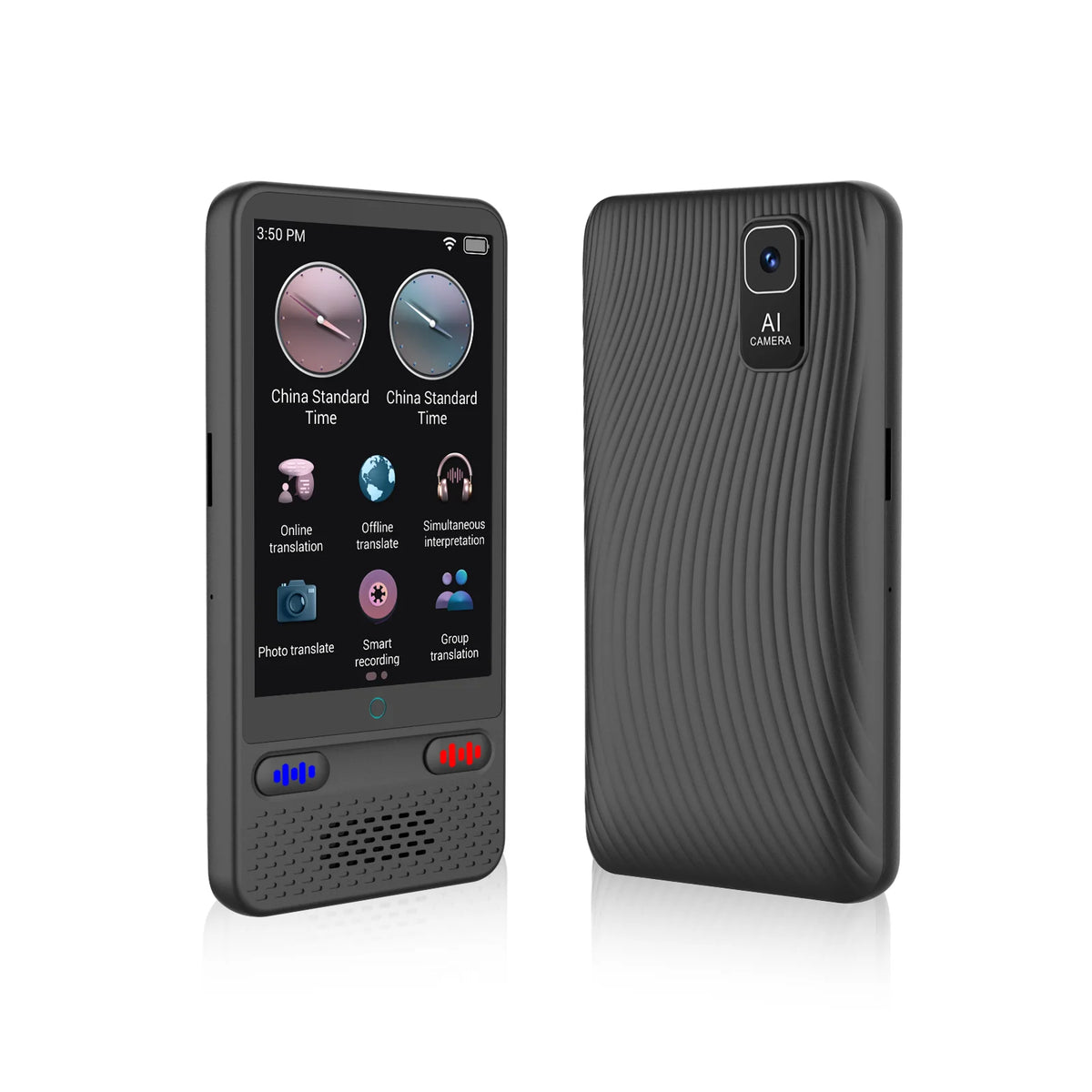 Language Translator S85 &ndash; Real Time Voice Translation Black / CHINA