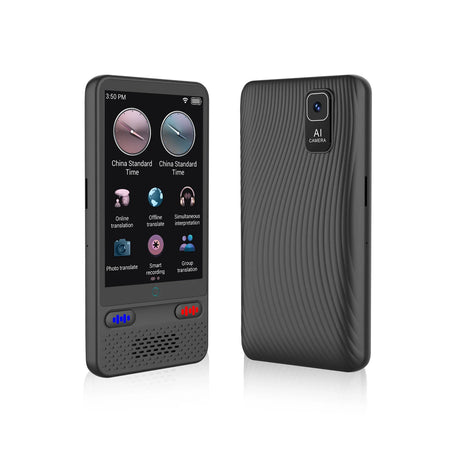 Language Translator S85 &ndash; Real Time Voice Translation Black / CHINA
