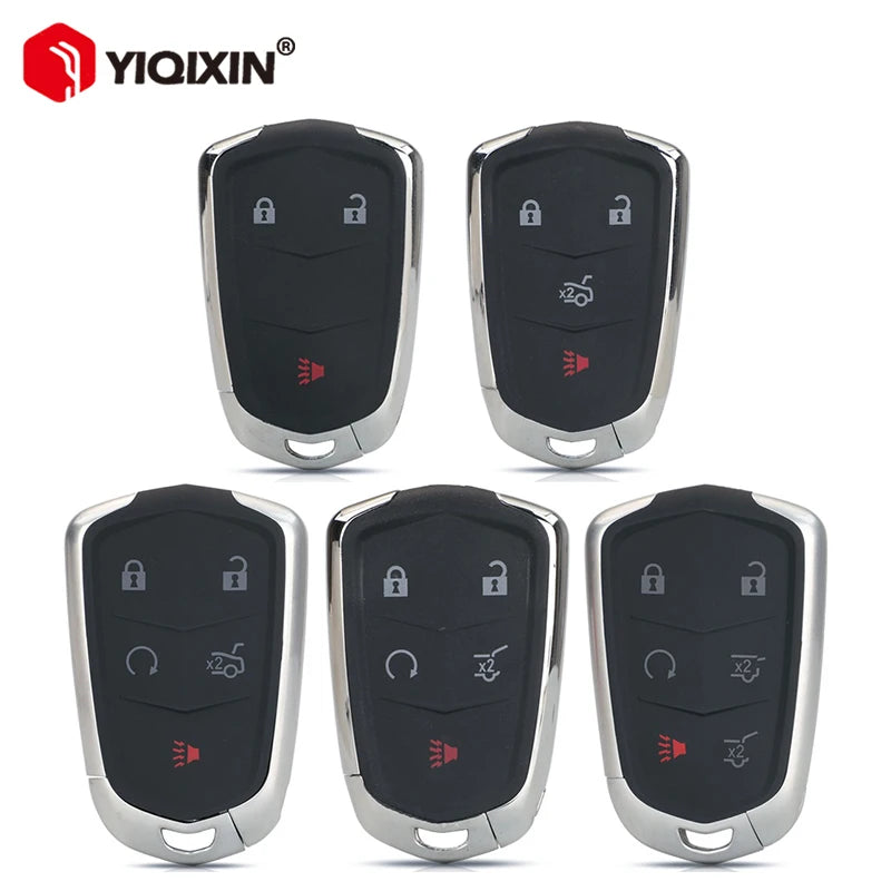 Coque de clé Cadillac pour SRX, CTS, ATS, XTS, Escalade 3/4/5/6 Boutons