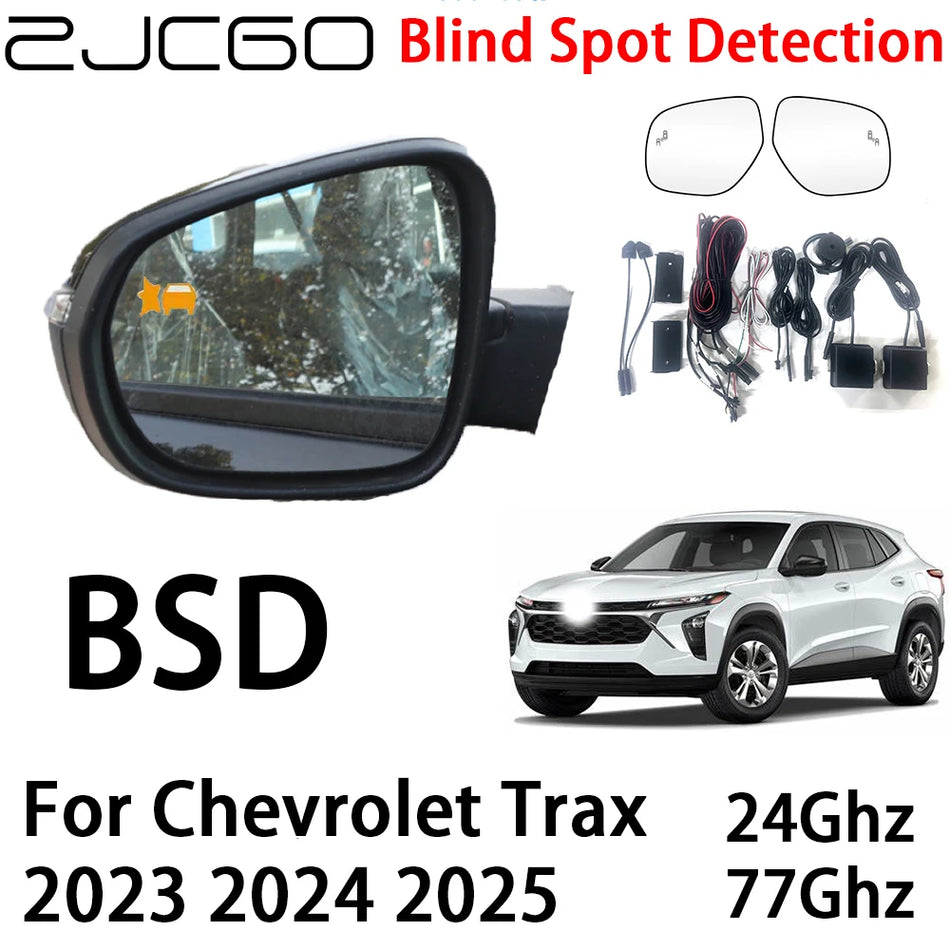 Aklojo taško aptikimo radarų įspėjimo sistema Chevrolet Trax, saugaus vairavimo įspėjimas