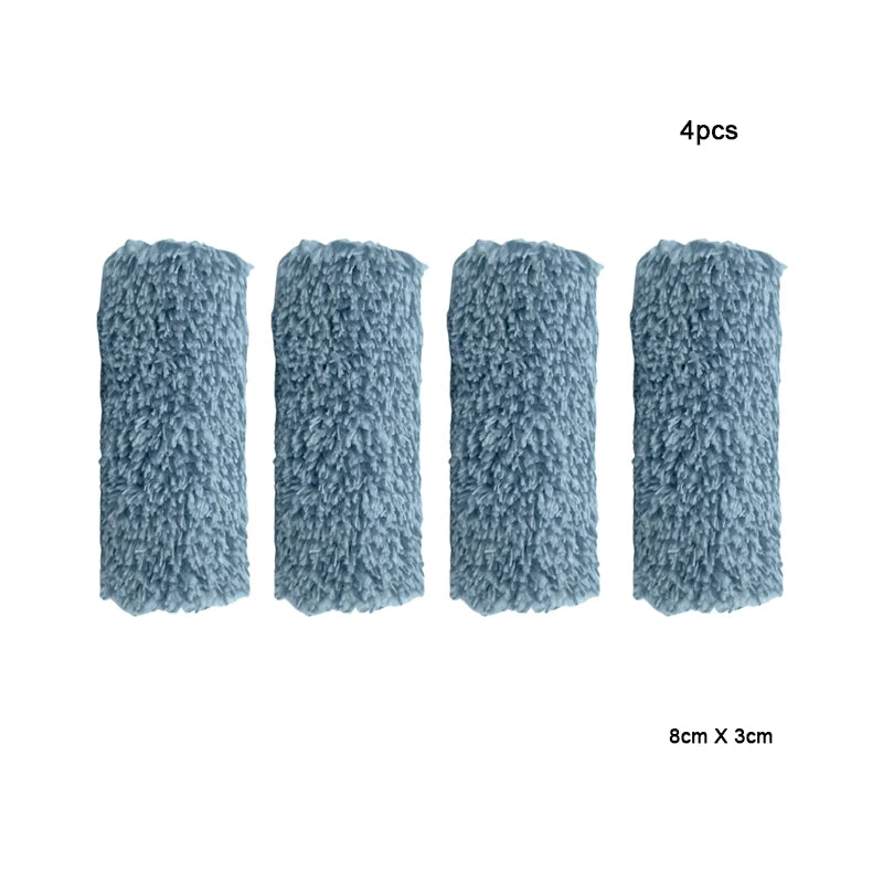 Spazzole a rullo grigie per pulitore di finestre robot RL4228 confezione da 4