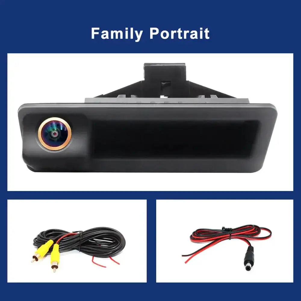 Rear View Camera For BMW X1 X3 E39 E53 E82 E88 E84 E90 E91 E92 E93 E60 E61 E70 E71 E72 Backup Reverse AHD 2K Fisheye Lens Camera by InterCyprus Trading Ltd