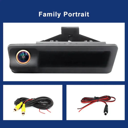 Rear View Camera For BMW X1 X3 E39 E53 E82 E88 E84 E90 E91 E92 E93 E60 E61 E70 E71 E72 Backup Reverse AHD 2K Fisheye Lens Camera by InterCyprus Trading Ltd