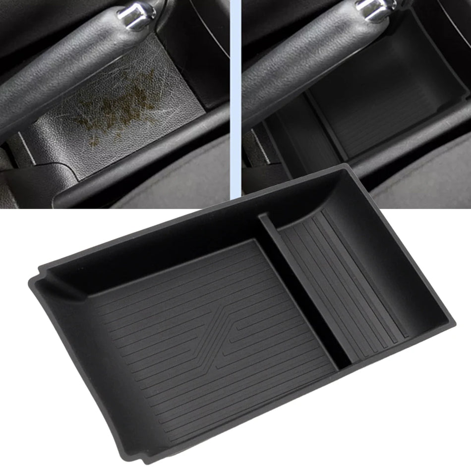 Center Console Storage Box for Suzuki Swift 2016-2024 Car Black ABS Organizer Tray