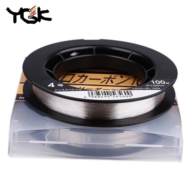 YGK Fluorocarbon X Flätad Fiskelina 100m 0.8 till 20 lb