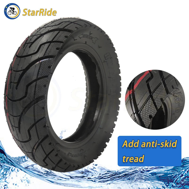 10 Inch Electric Scooter Tyre 80/65-6 for Enhanced Grip and Durability