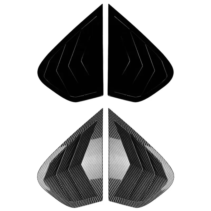 E71 E72 Louver For BMW X6 E71 E72 2008 2009 2010 2011-2014 Triangle Louver Shark Gill Shaped Rear Window Decorative WindowVent by InterCyprus Trading Ltd