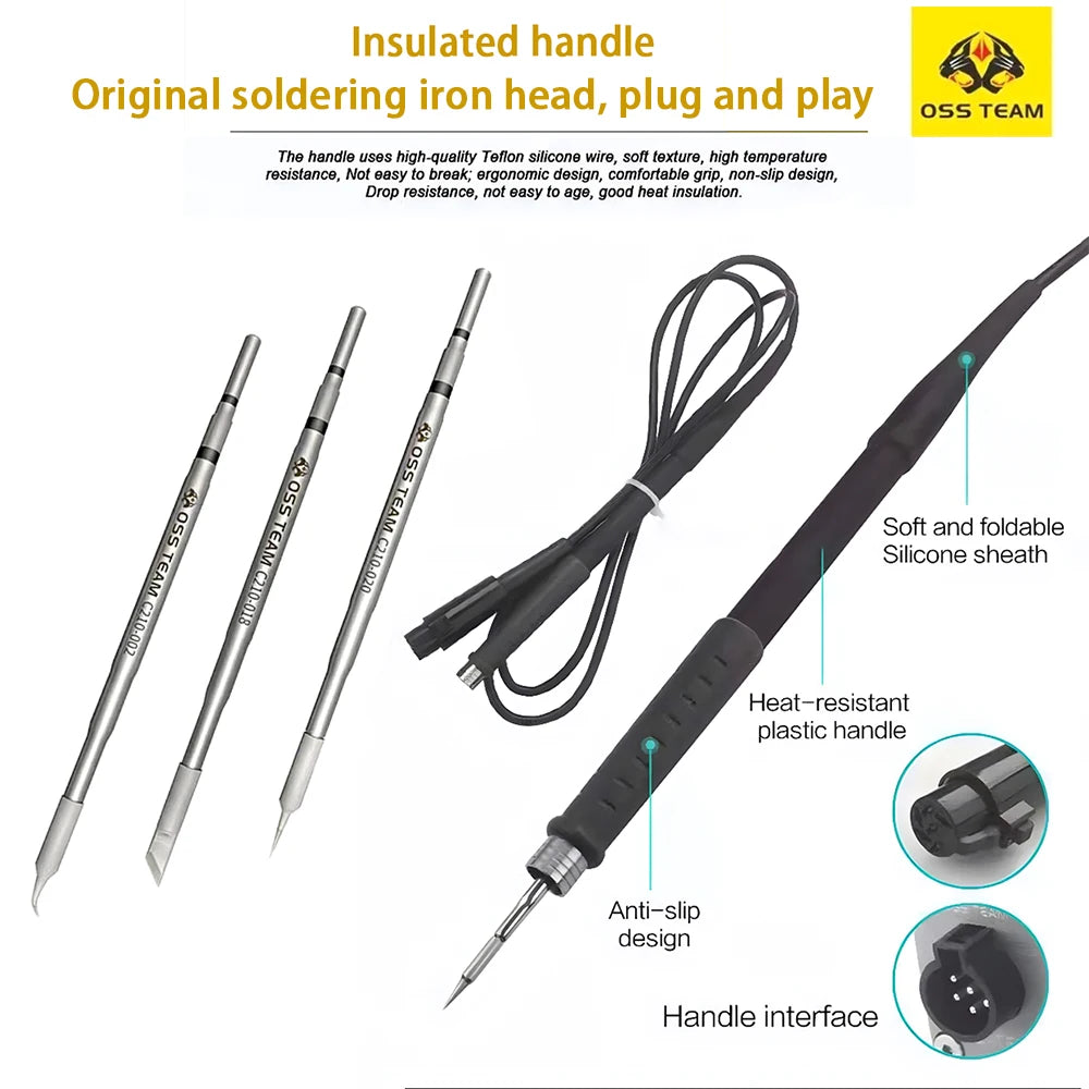 OSS T210 Precision Solder Station &ndash; 2S Rapid Warming