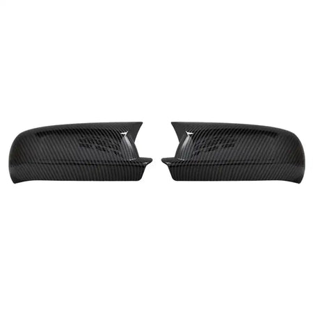 Glossy Black Side Mirror Caps For VW Golf 4 MK4 GTI Carbon fiber pattern