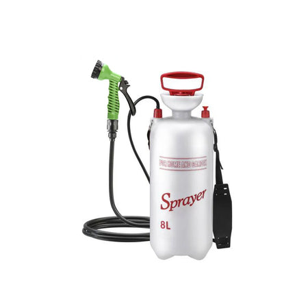 Portable Camping Shower with 3m Hose - Ideal for Outdoor, Travel &amp; Car Wash 8L