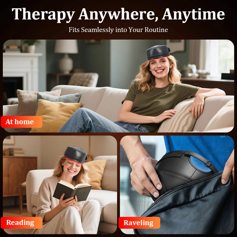 Hat-01 &ndash; Red Light Therapy For Hair Growth And Scalp Health