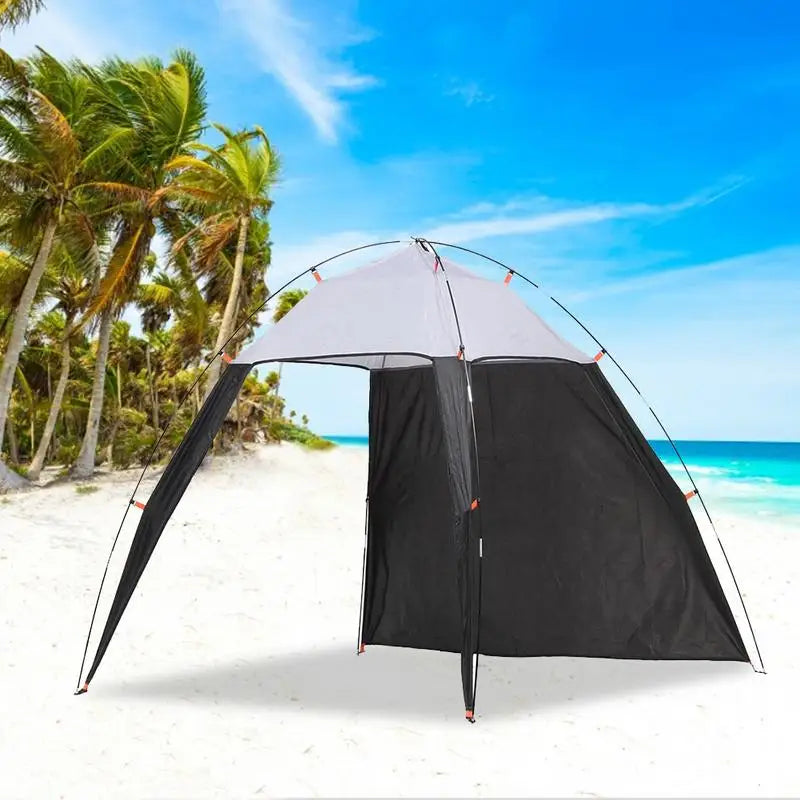 Versatile Outdoor Canopy Beach Shelter Tent with Anti-UV and Waterproof Features