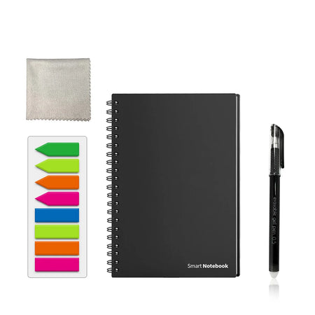 A6 Reusable Smart Notebook with Cloud Storage and Erasable Pen