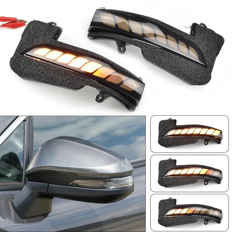 Sequential LED Side Mirror Blinkers For Toyota Hilux Fortuner AN150