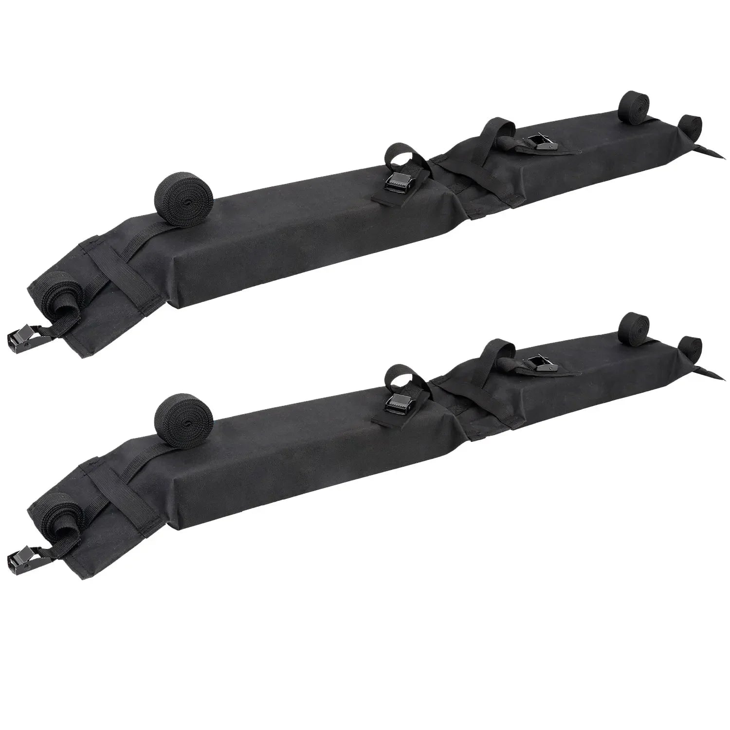 Universal Soft Roof Rack Pads &ndash; Foldable Luggage Carrier 2 Piece