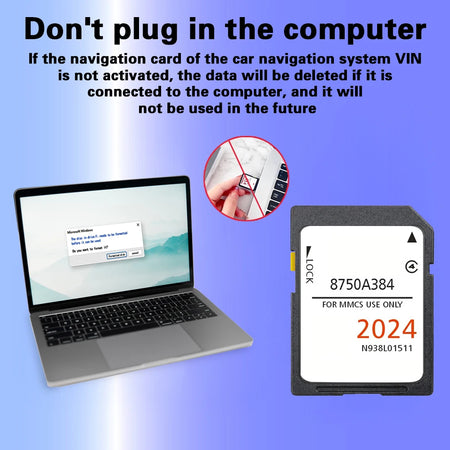Mitsubishi 8750A384 SD Card &ndash; Europe UK Map Update Pro