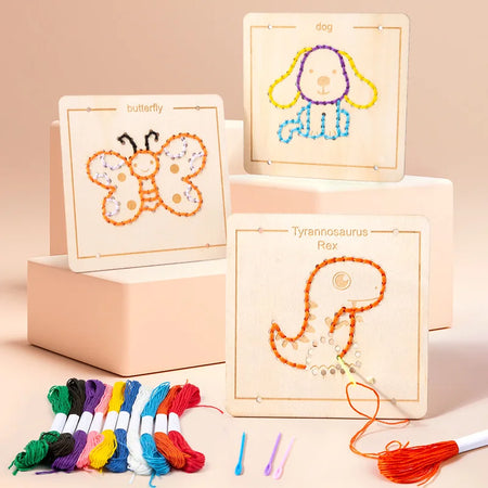 BZS00449 Embroidery Threading Game &ndash; Fine Motor Skills