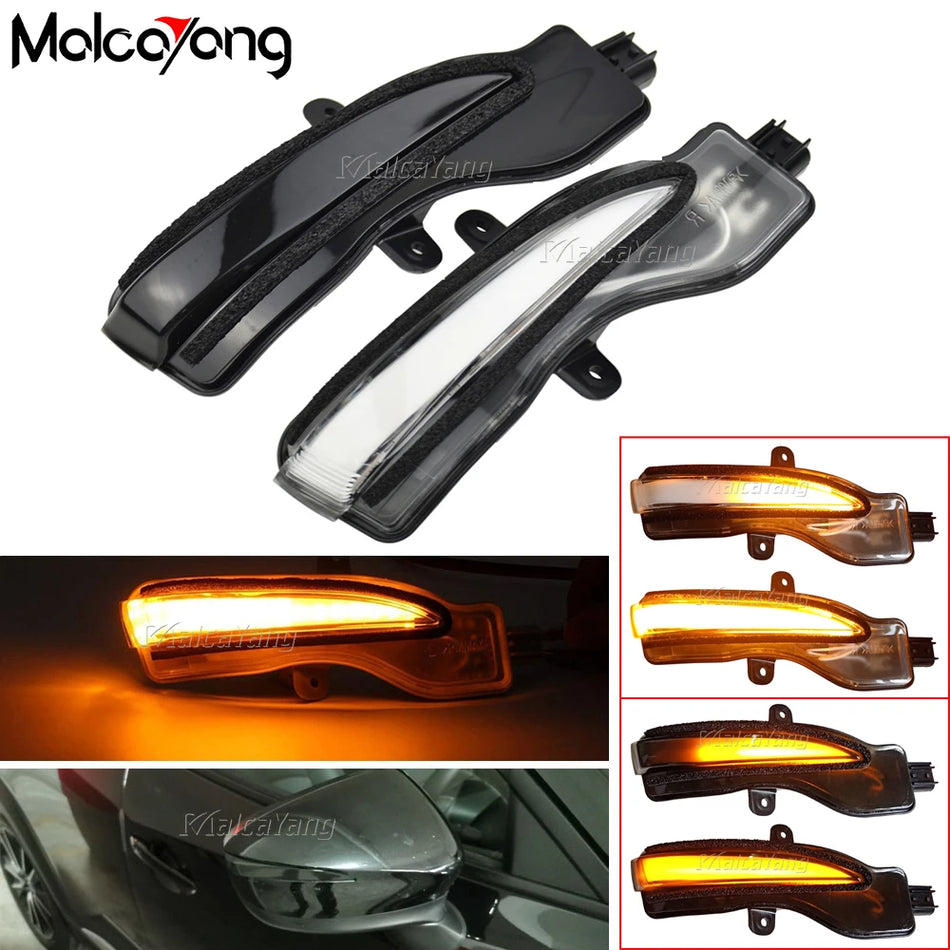 LED Side Mirror Turn Signals For Mazda CX-3 CX-4 CX-5 2016-2019