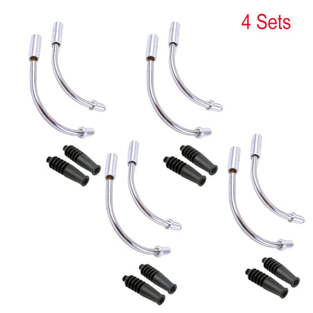 V Brake Noodle And Boot Set &ndash; Durable Steel Cable Protection 4 sets