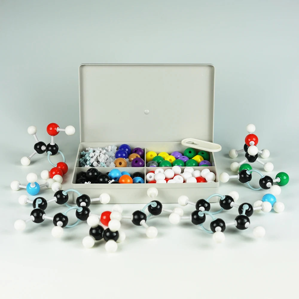 Organic Chemistry Model Kit &ndash; 240 Pieces for Visualizing Molecular Structures