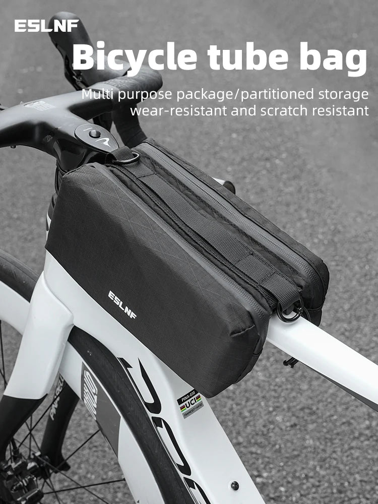 ESLNE Top Tube Bag Ultralight Waterproof Nylon For Mountain Road MTB