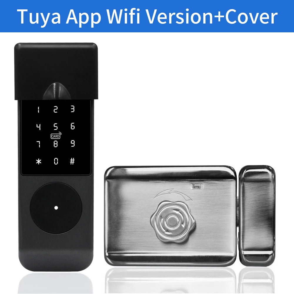 Tuya WiFi Smart Door Lock Single-finger cover