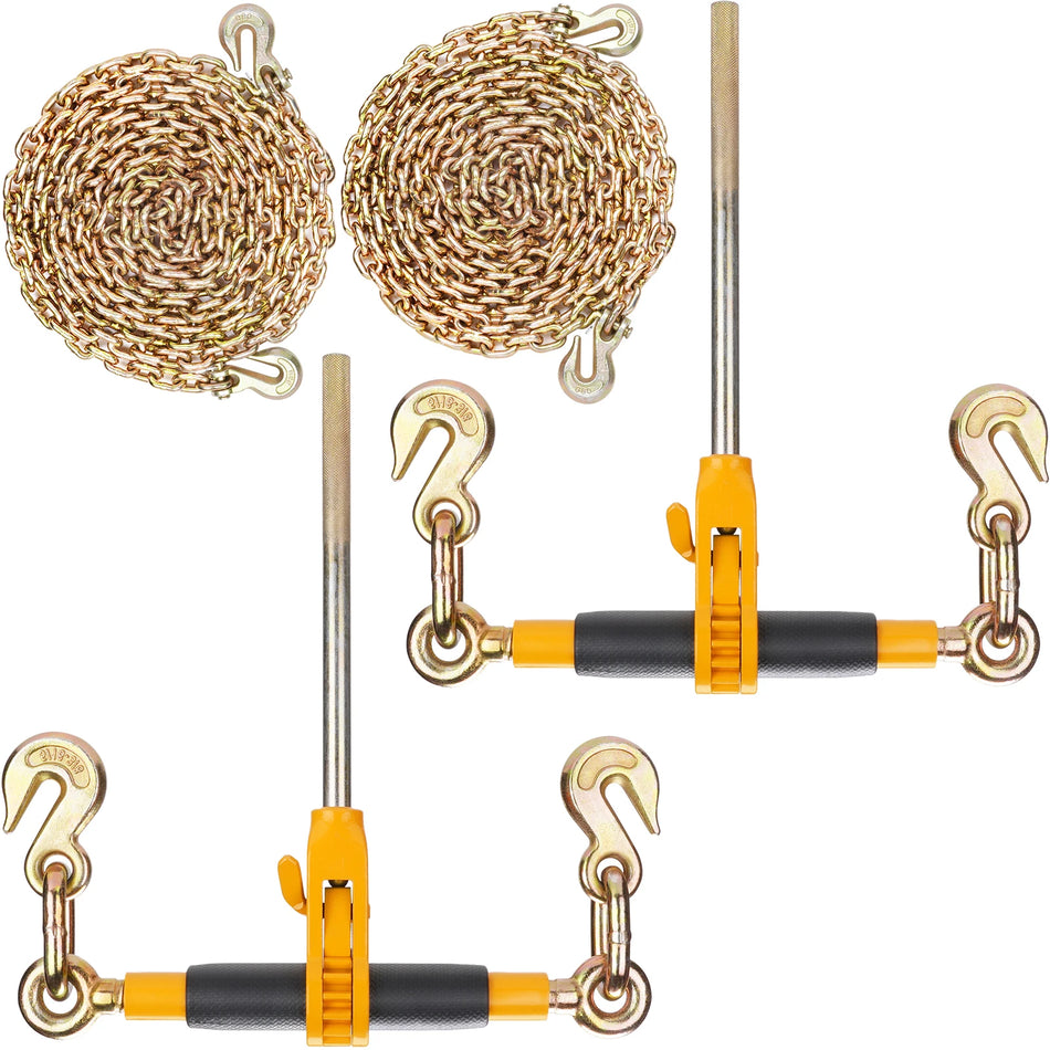 Due confezioni di legature a cricchetto Catena G80 incluse