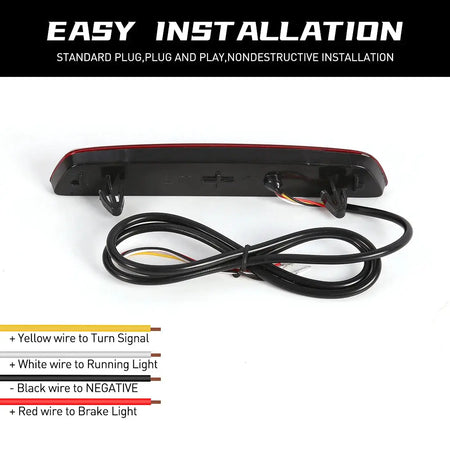LED Rear Bumper Reflector Lights For Chevrolet Chevy Trax 2012 2013 2014 Brake Warning Dynamic Turn Signal Car Accessories 12V by InterCyprus Trading Ltd