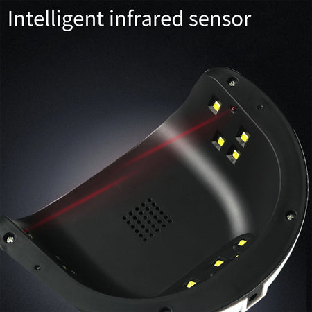 YIKOOLIN SQ6N Portable UV LED Nail Lamp &ndash; USB Charging