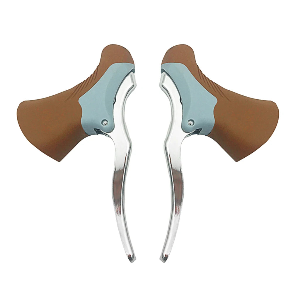 Lightweight Aluminum Bicycle Brake Handle &ndash; Front and Rear Coffee