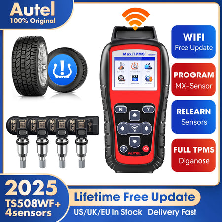 Autel MaxiTPMS TS508 TS508WF Tool &ndash; MX-Sensor Programmer