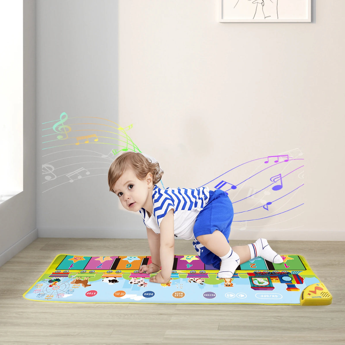 Kid Animal Music Piano Mat &ndash; Educational Fun for Toddlers