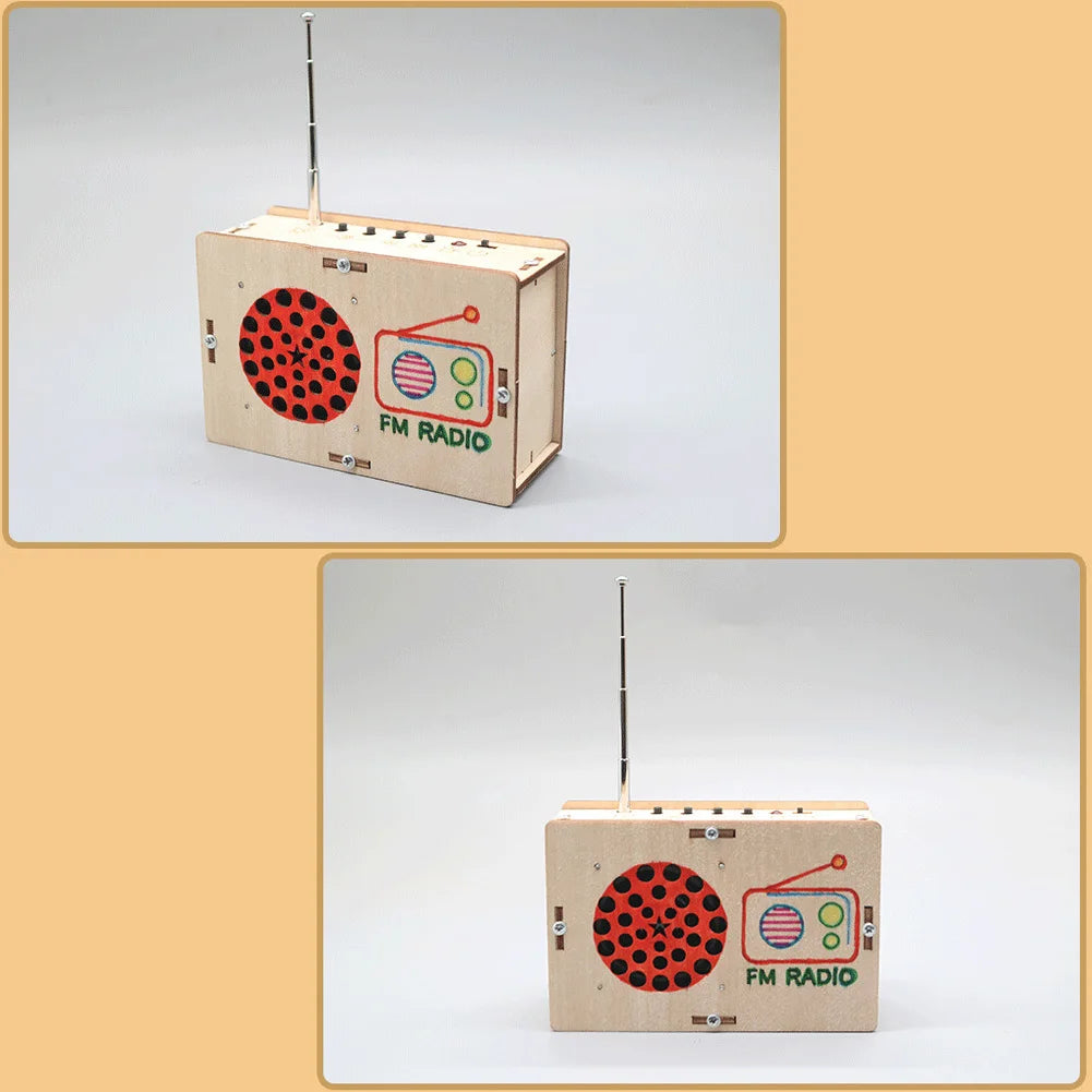 DIY FM Radio Model Kit - Educational Science Toy for Students