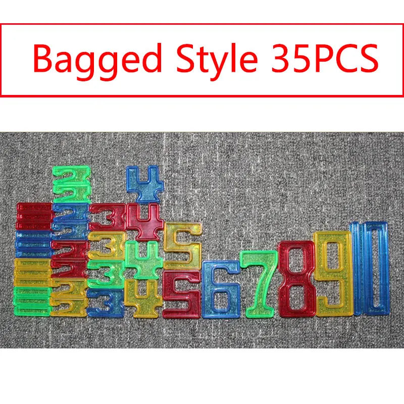 YLL01017 Toddlers Blocks Light Table Toy &ndash; Open Learning A-35PCS