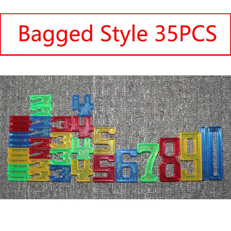 YLL01017 Toddlers Blocks Light Table Toy &ndash; Open Learning A-35PCS
