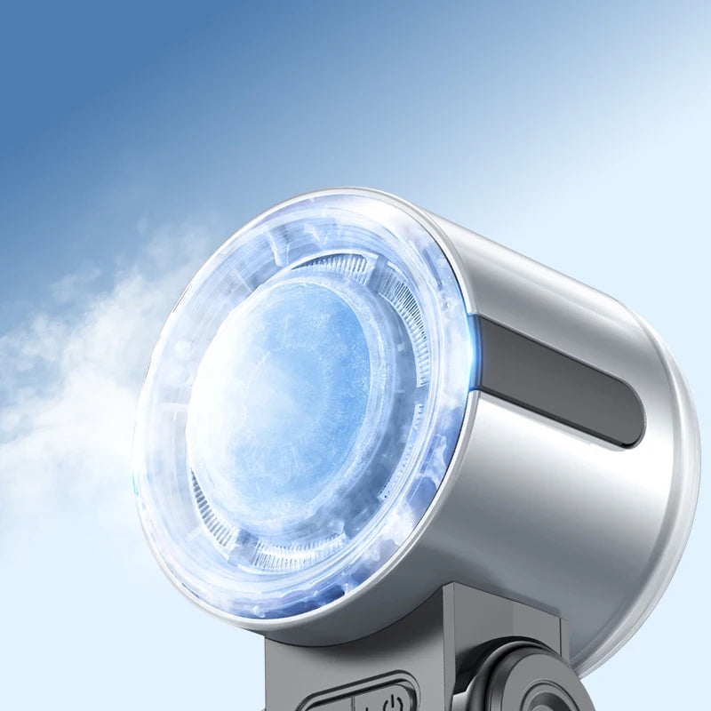 4000mAh Mini Handheld Fan with Semiconductor Refrigeration