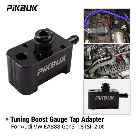 PIKBUK Car Tap Adapter For Aud VW EA888 Gen3 1.8tsi 2.0t Golf 7 MK7 MK6 B7 Tuning Boost Gauge by InterCyprus Trading Ltd