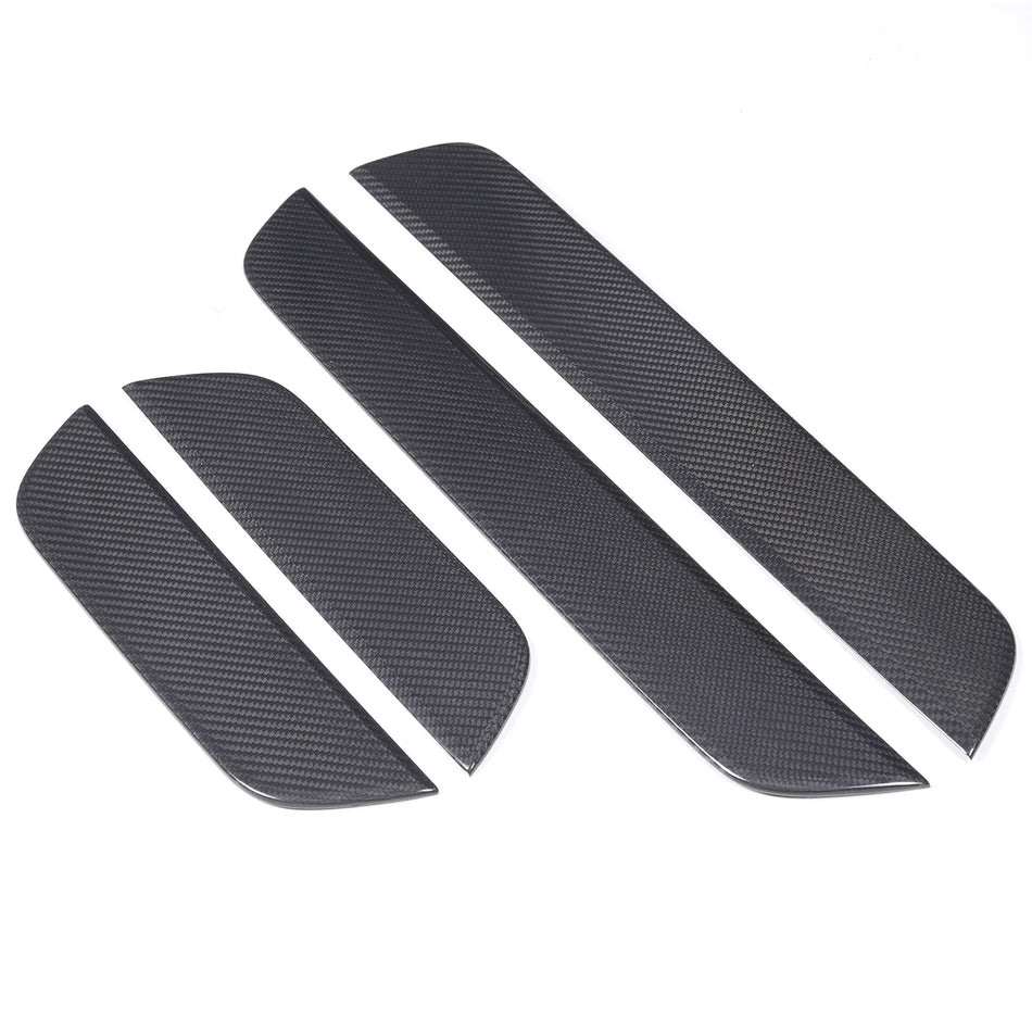 Listwa progowa drzwi z włókna węglowego Porsche Taycan 2019 do 2025