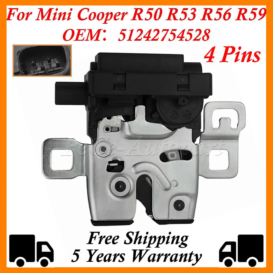 Aktuator zapaha ključavnice pokrova prtljažnika za Mini R50 R53 R56 R59 51242754528