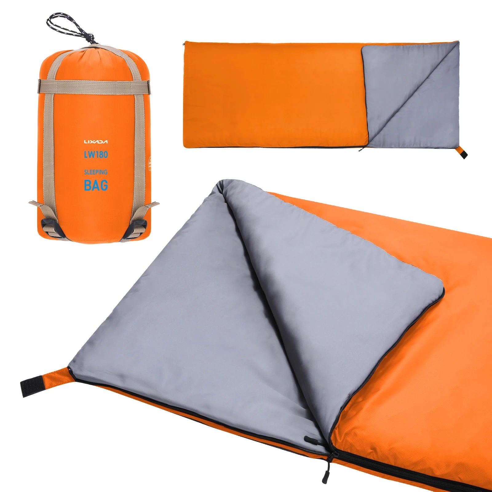 LIXADA Envelope Sleeping Bag &ndash; Ultralight Travel Companion