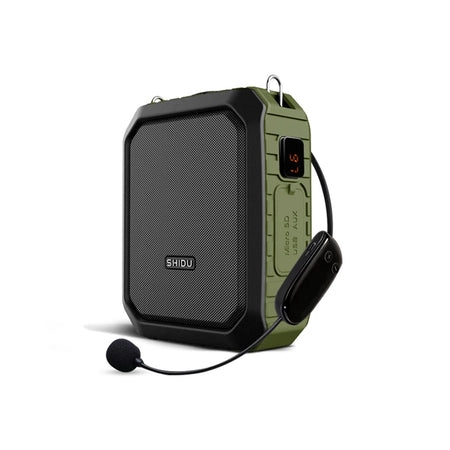 SHIDU M800 - 18W Portable Bluetooth Voice Amplifier M800 Green