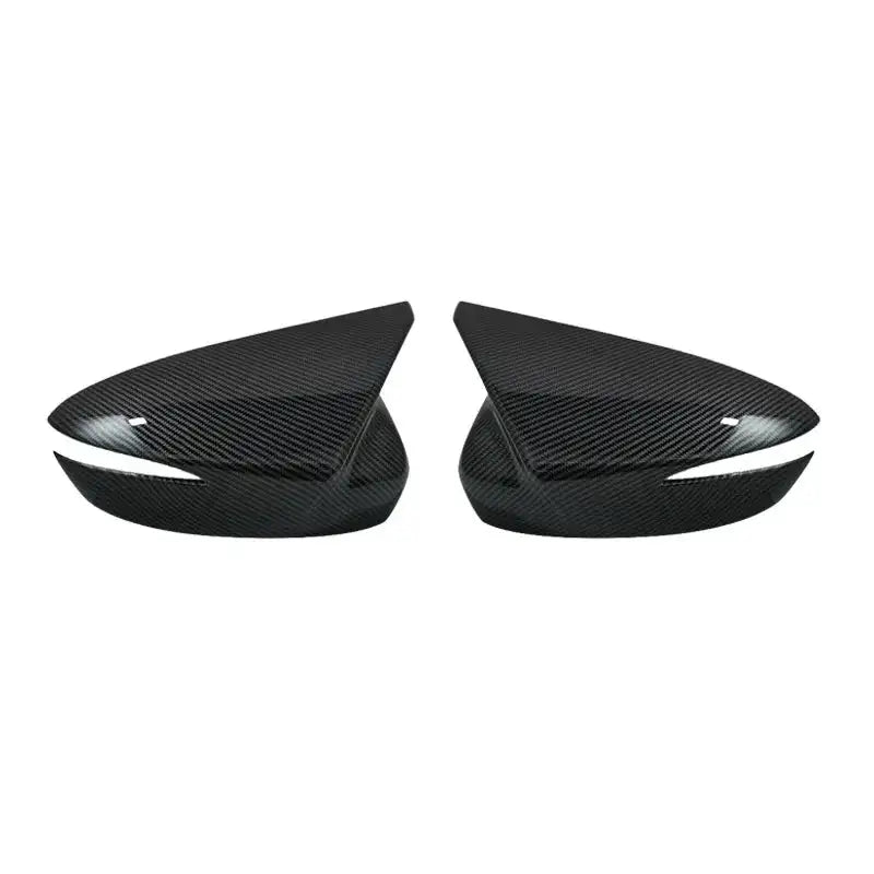 Mazda CX3 CX4 CX5 Mirror Side Mirror Cover Cap Shell Carbon fiber pattern